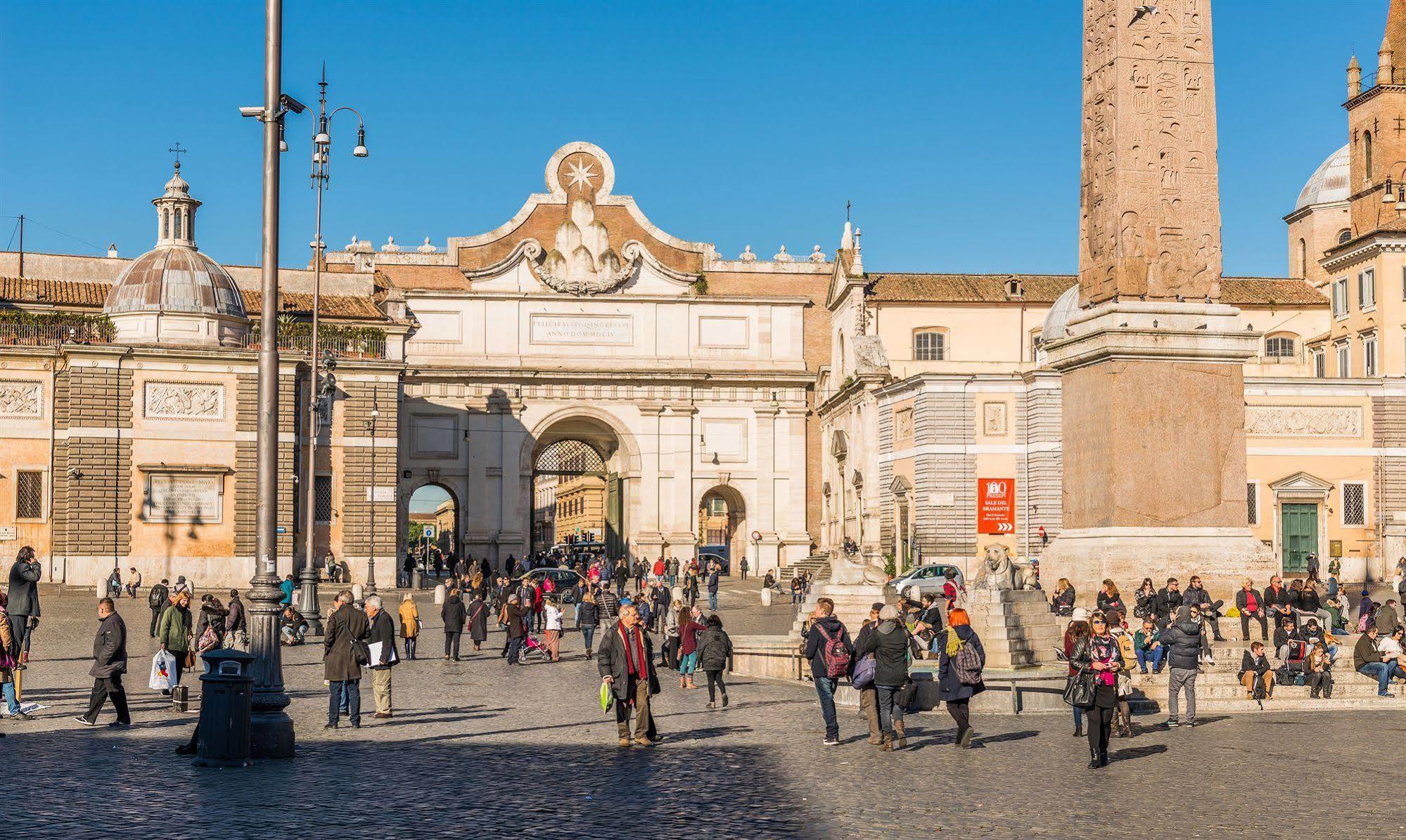 Martina A Piazza Del Popolo Casa de férias Roma